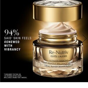 Estee Lauder Re-Nutriv Diamond Soft Crème - Gold and Cream